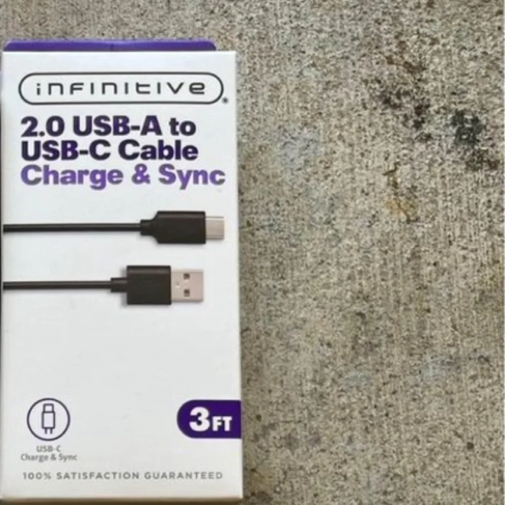 USB a to USB c cord